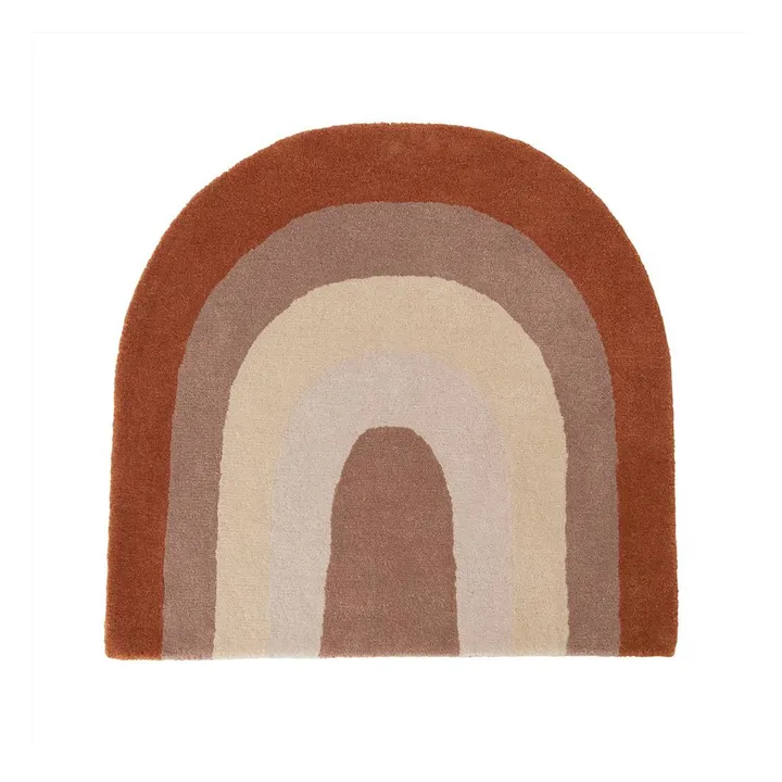 Oyoy Mini Tapis Arc-en-ciel | Chocolat
