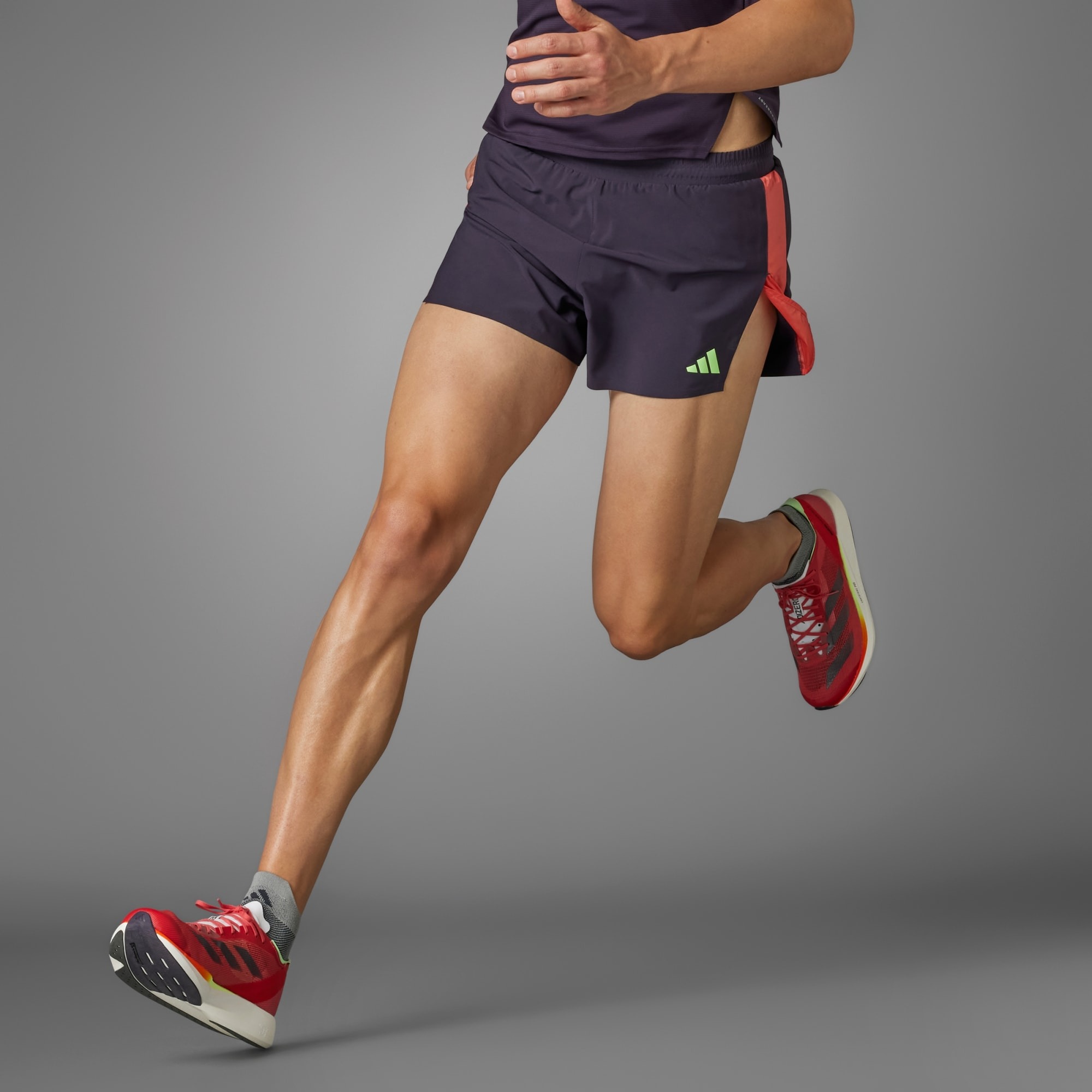 Ekiden Running Shorts Herre Aurora Black