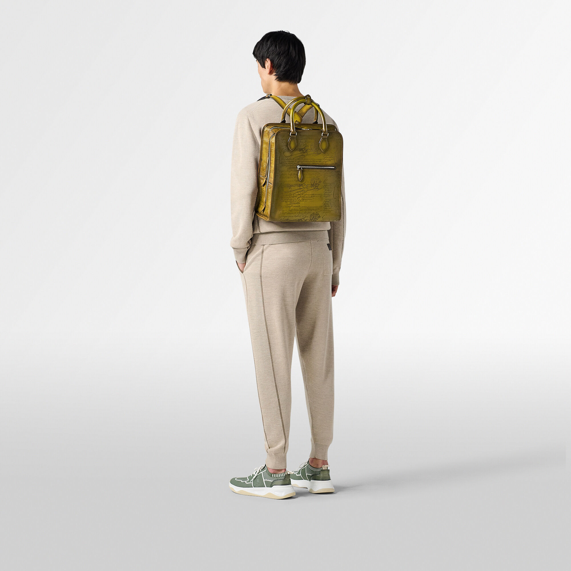 Sac A Dos Premier Jour En Cuir Scritto