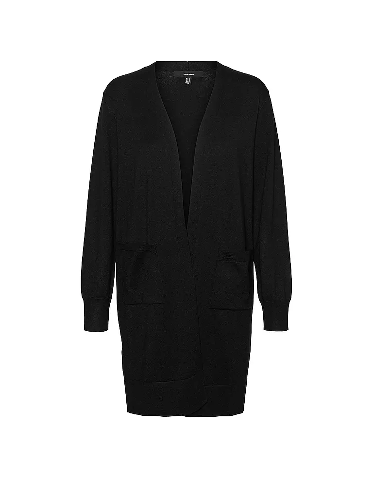 VERO MODA Strickjacke VMSILJE schwarz