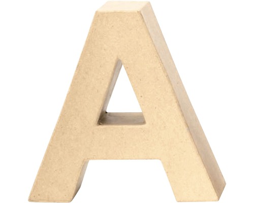 Letter A, karton, 17,5 x 5,5 cm