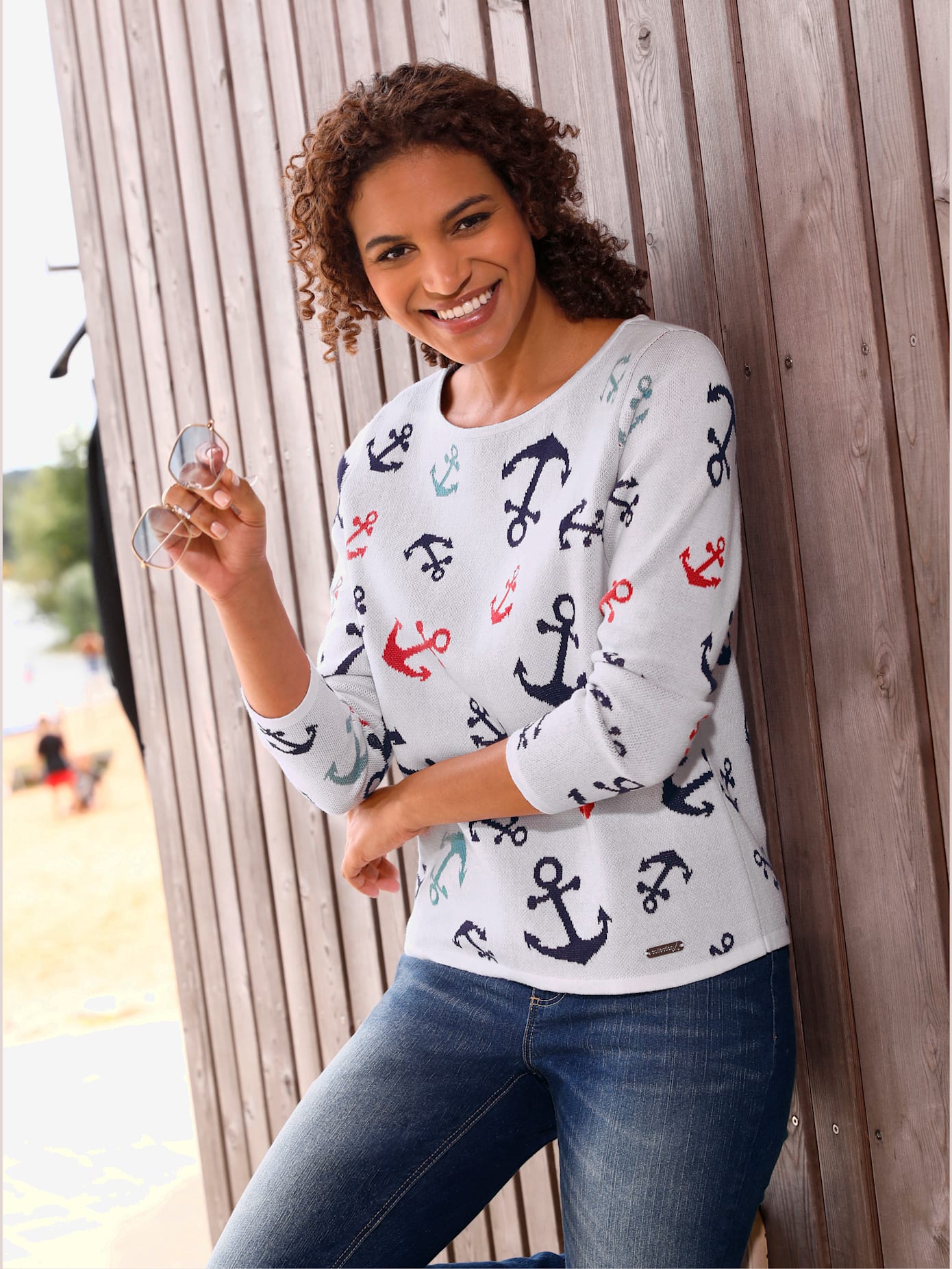 Pull pur coton