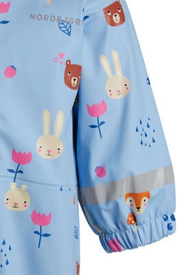 Nordbjørn Minigatt Fôret Regndress, In the Woods Placid Blue