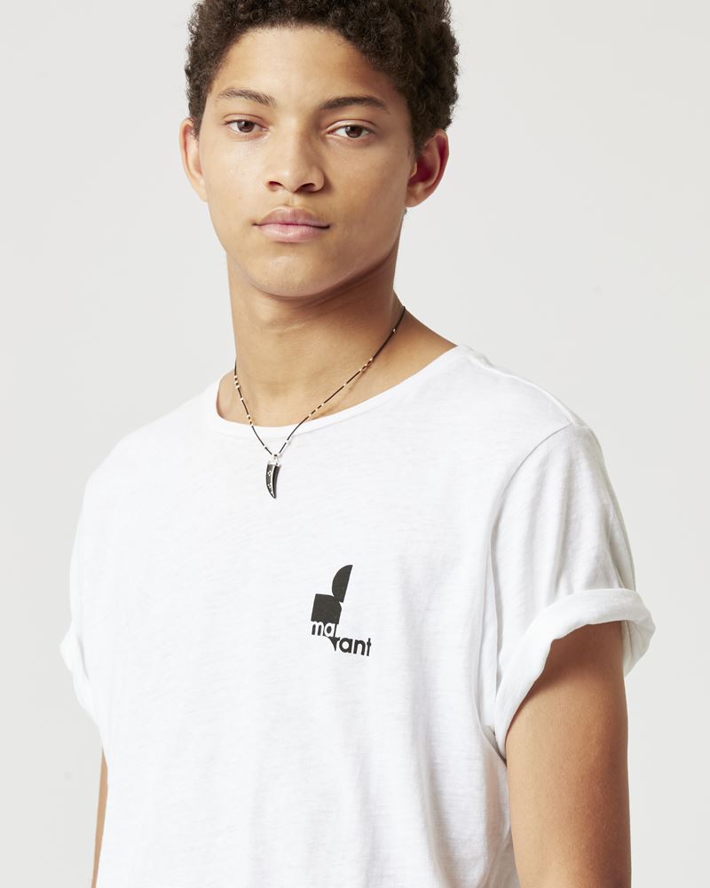 TEE-SHIRT EN COTON ET LOGO ZAFFERH