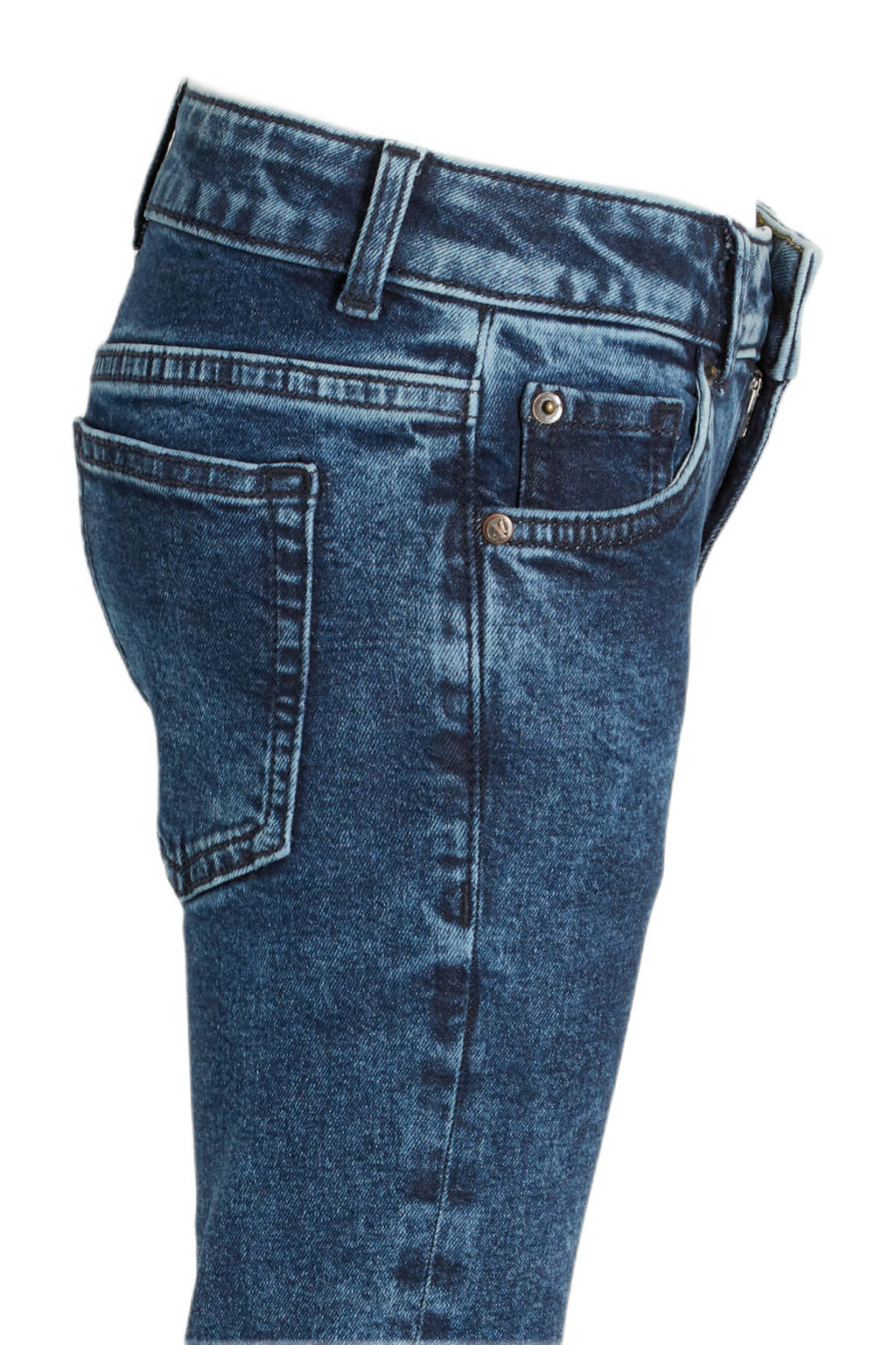 anytime slim fit jeans blauw
