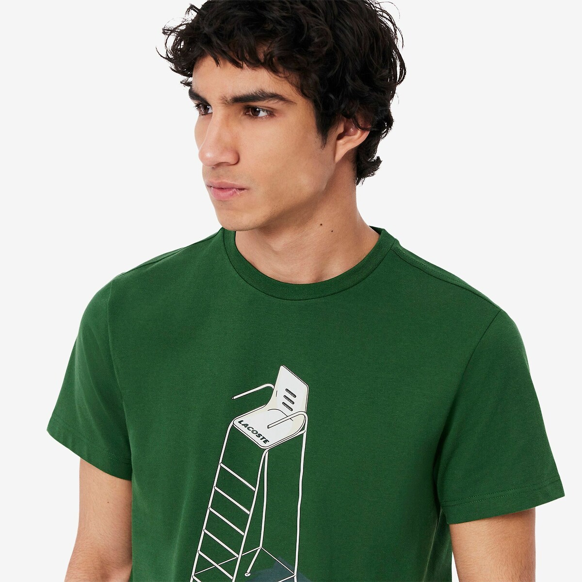 LACOSTE<br>Camiseta Héritage Sport Ultra Dry