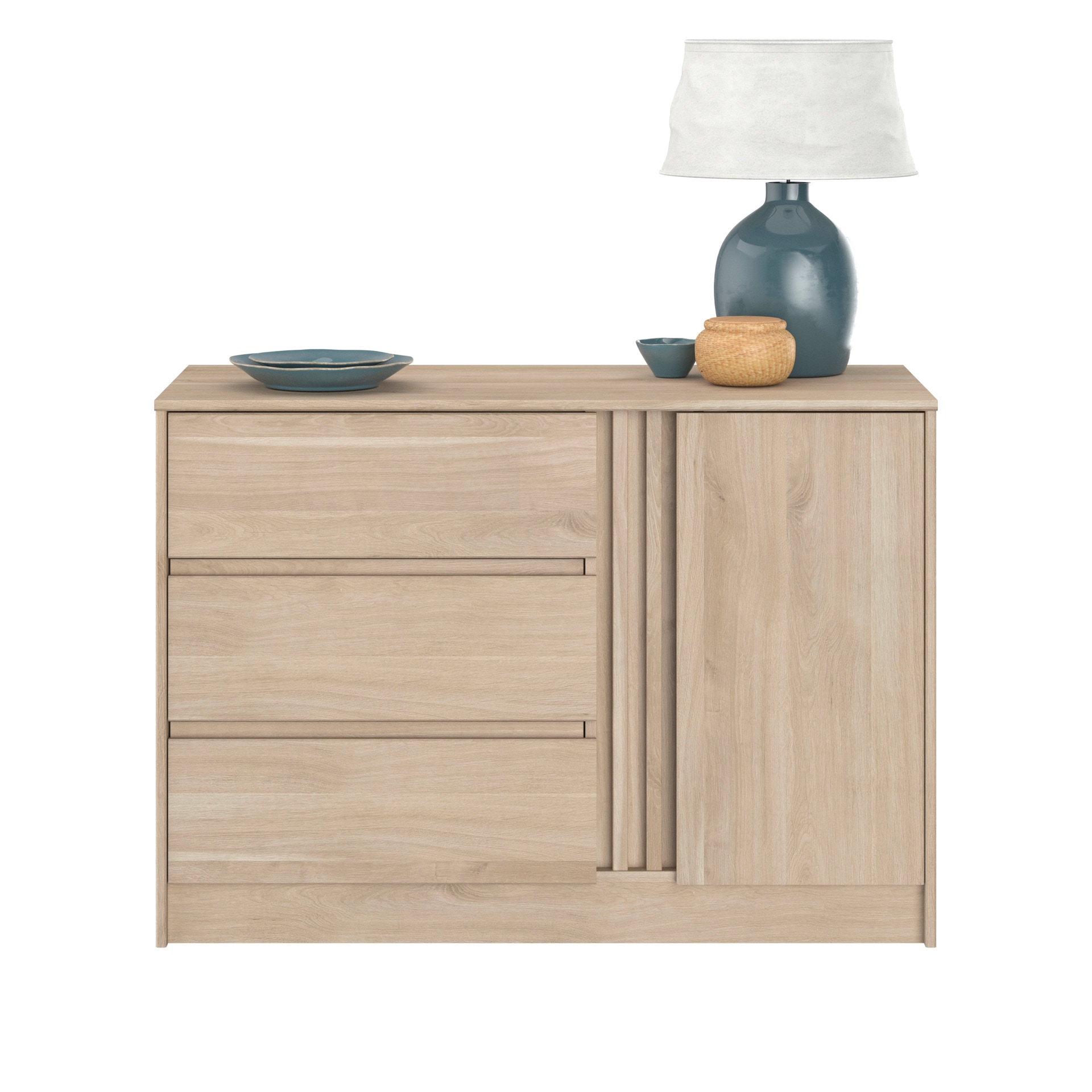Parisot Kinder-Kommode ESCALE 5 braun