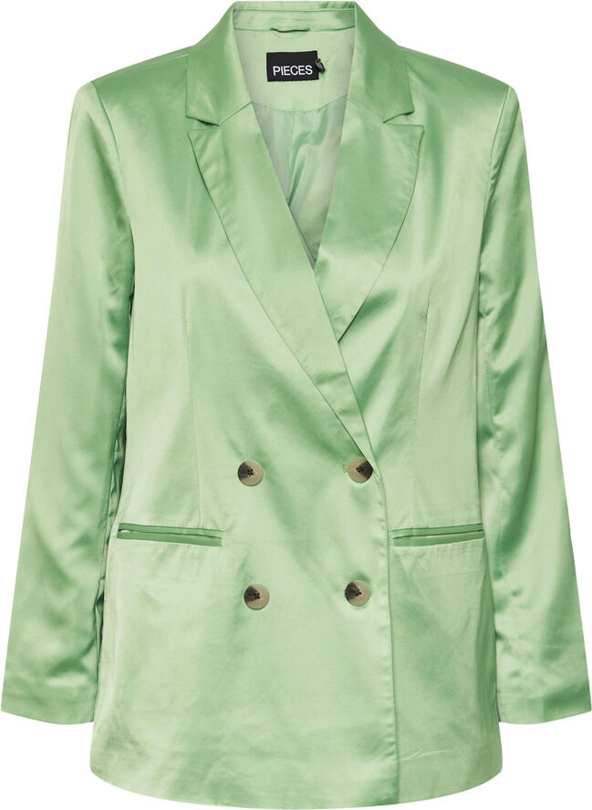 Pieces PCMASJA LS BLAZER Grass green