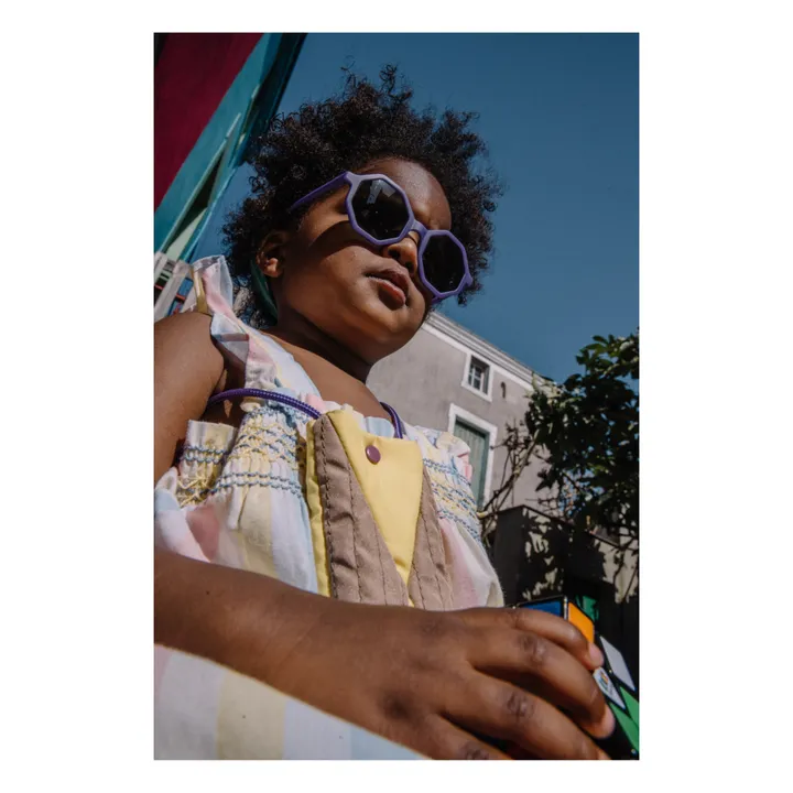 Mini Kyomo Lunettes de Soleil et Pochette YEYE X Mini Kyomo | Violet
