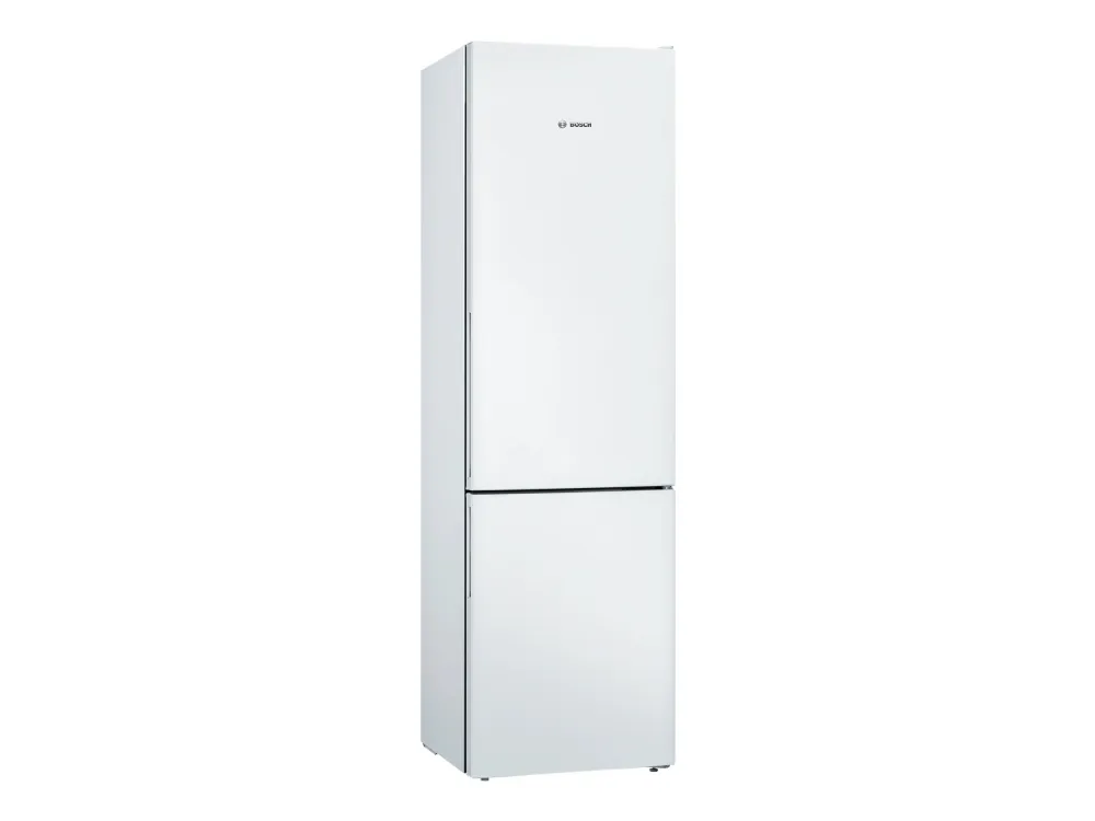 Bosch Serie | 4 KGV39VWEA - Køleskab/fryser - bund-fryser - bredde: 60 cm - dybde: 65 cm - højde: 201 cm - 343 liter - Klasse E - hvid