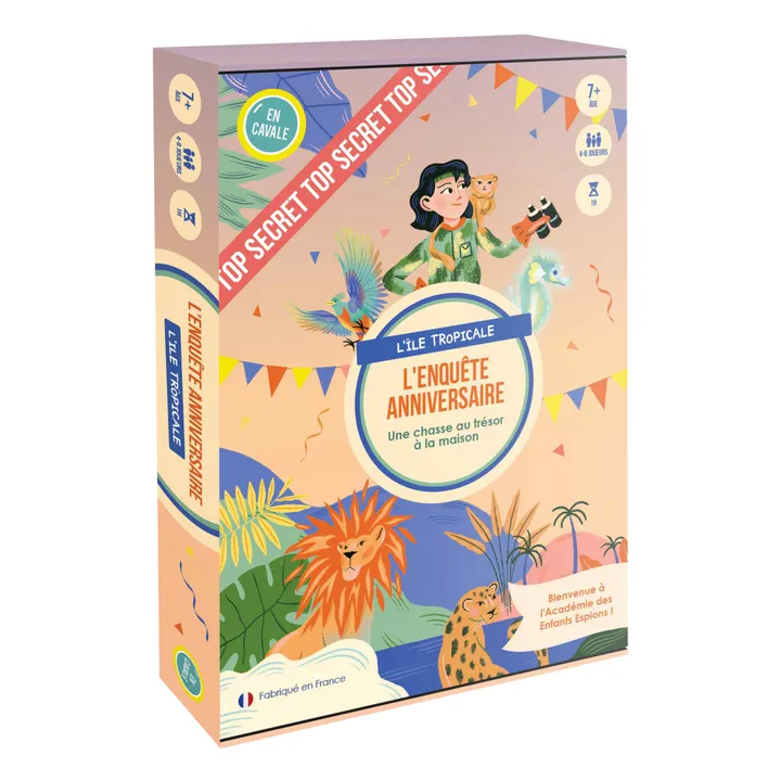 En Cavale Jeu d'enquête Anniversaire