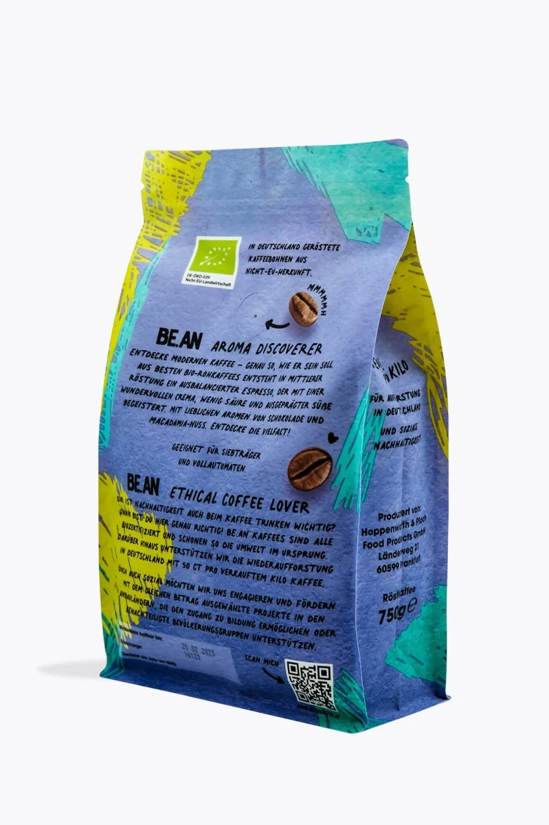 BE.AN Espresso Bio 750g