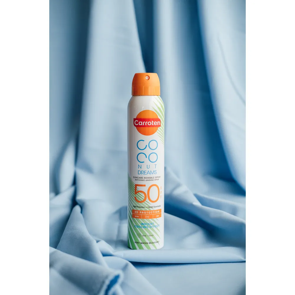 Carroten Dry Mist SPF50 Coconut Dreams - 200 ml.