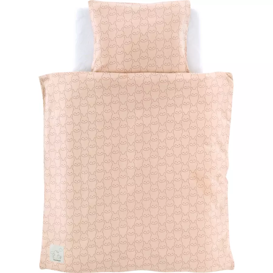 Träumeland Jerseybettwäsche Kuschelhase beige 80 x 80 cm