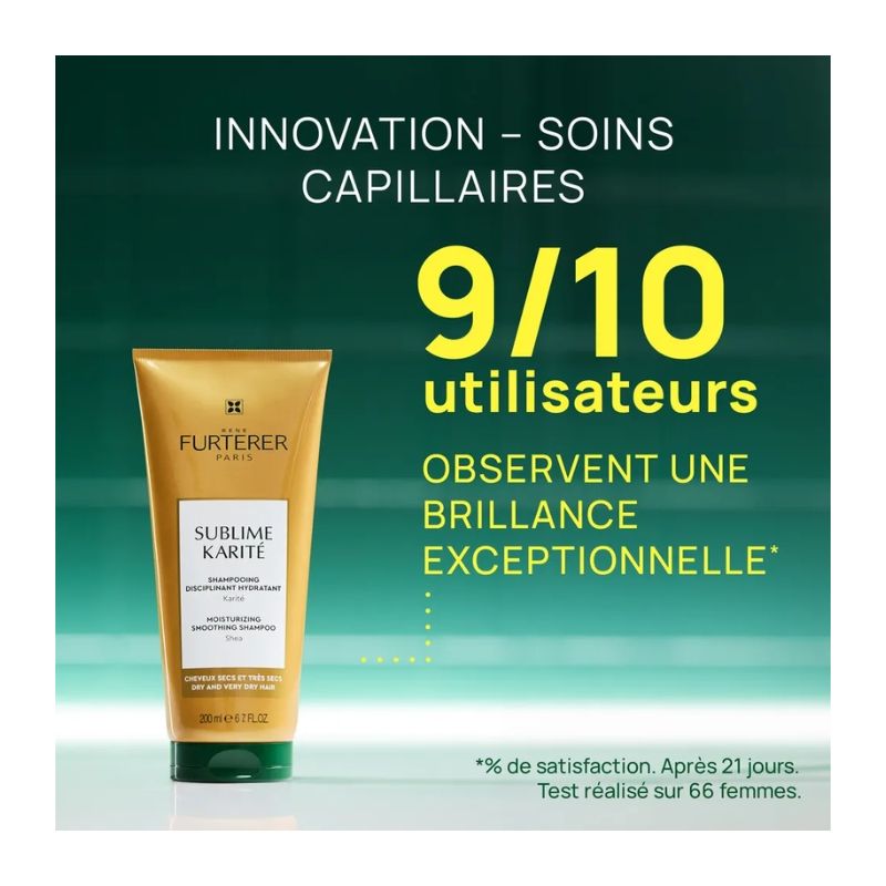 Shampooing disciplinant hydratant Sublime Karité René Furterer 500ml