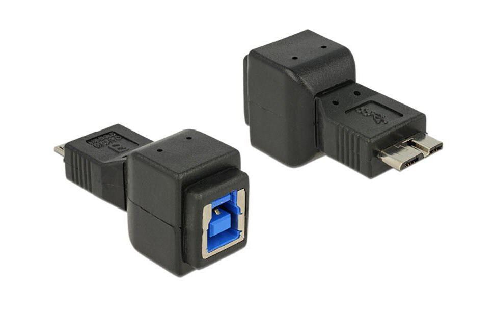USB 3.0 Adapter USB-B Buchse - USB-MicroB SteckerStecker Typ Micro-B auf Buchse Typ B