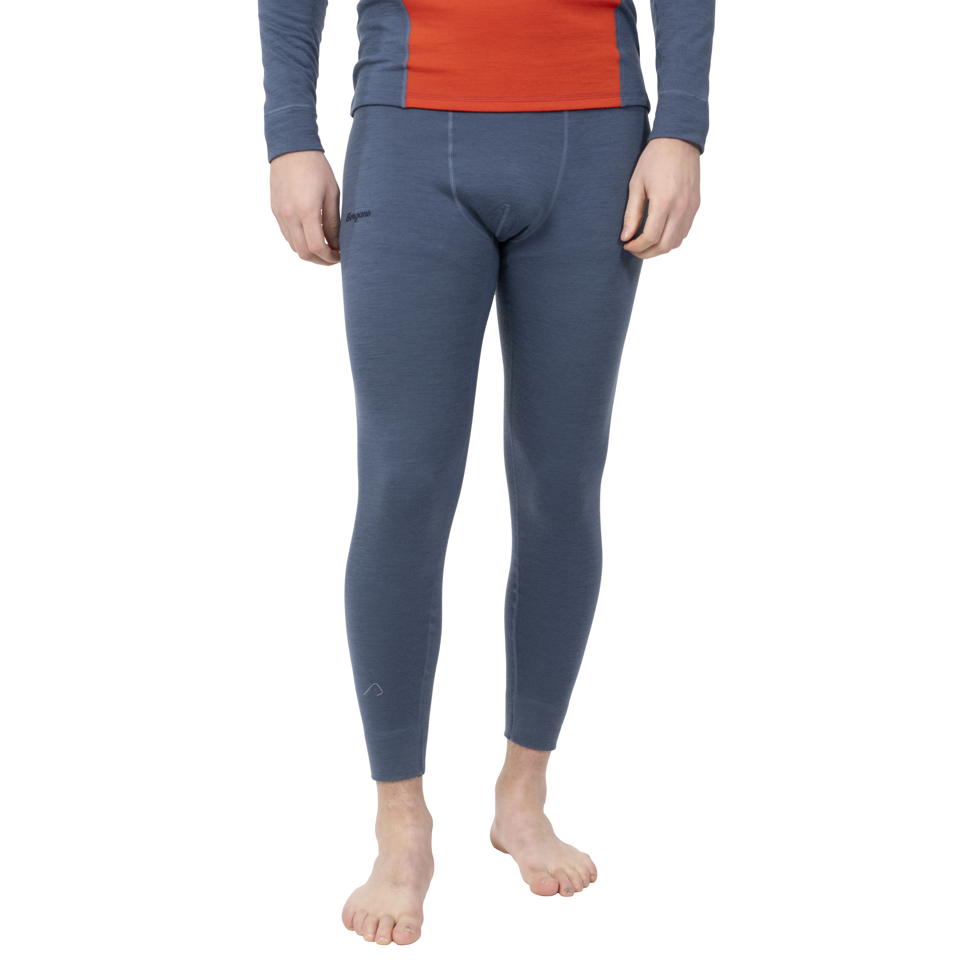 Inner:Dual Merino Tights Men Granite Blue