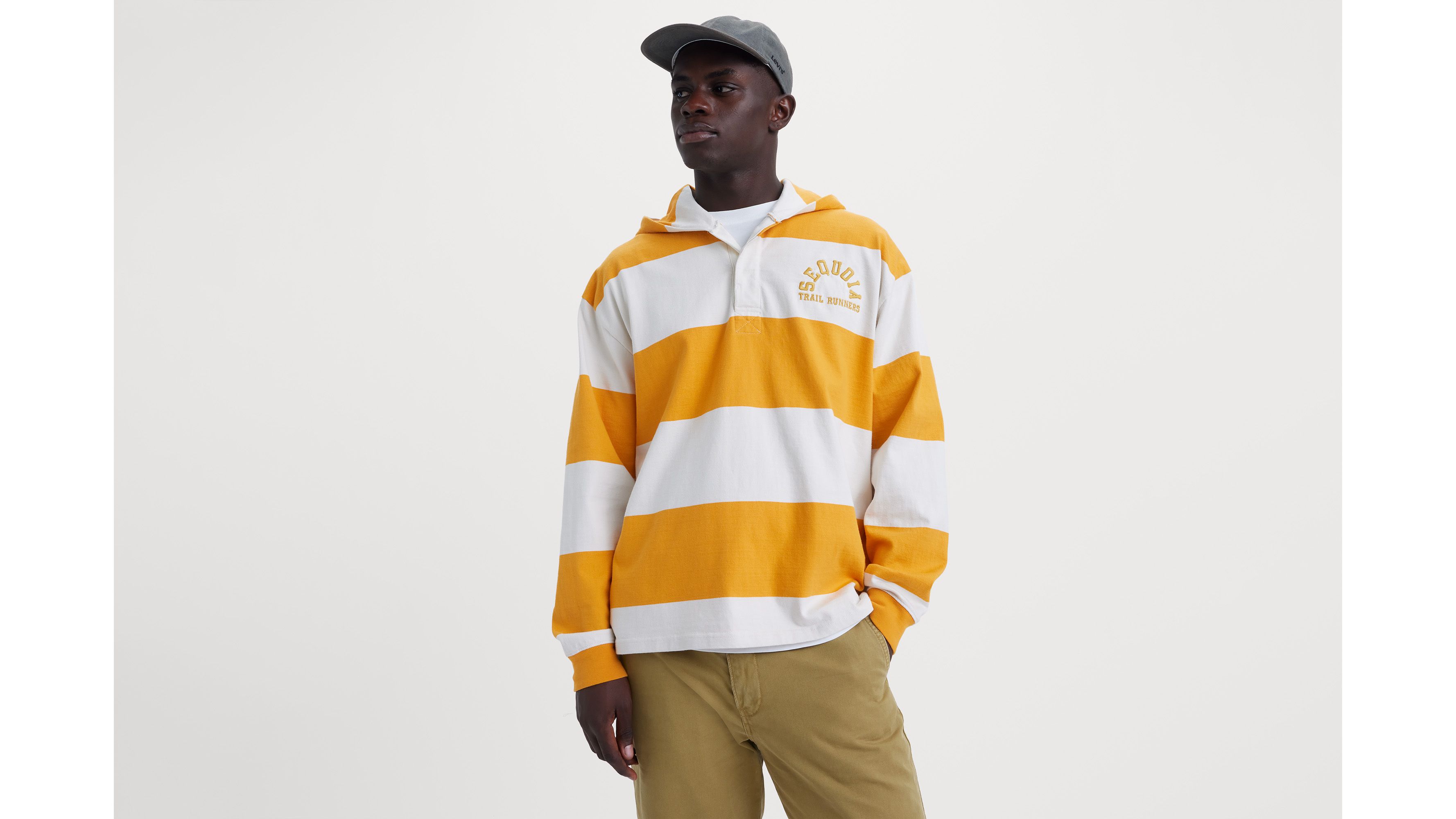 Levi's® Gold Tab™ sweat-shirt Club Rugby - Club Golden Glow - Jaune