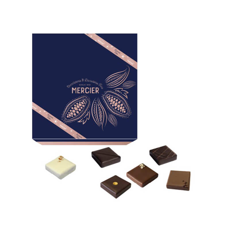 Ecrin de 25 chocolats assortis - Maison Mercier