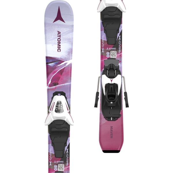 Pack ski ATOMIC MAVEN GIRL 70-90 PINK + C 5 GW PINK