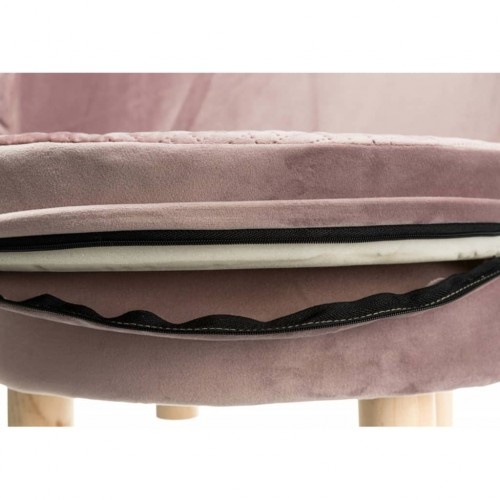 Sofá Livia para cães, rosa
