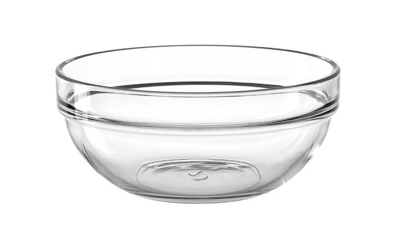 Schüssel Trend 17 cm, 1 Stück, TransparentGlasschale