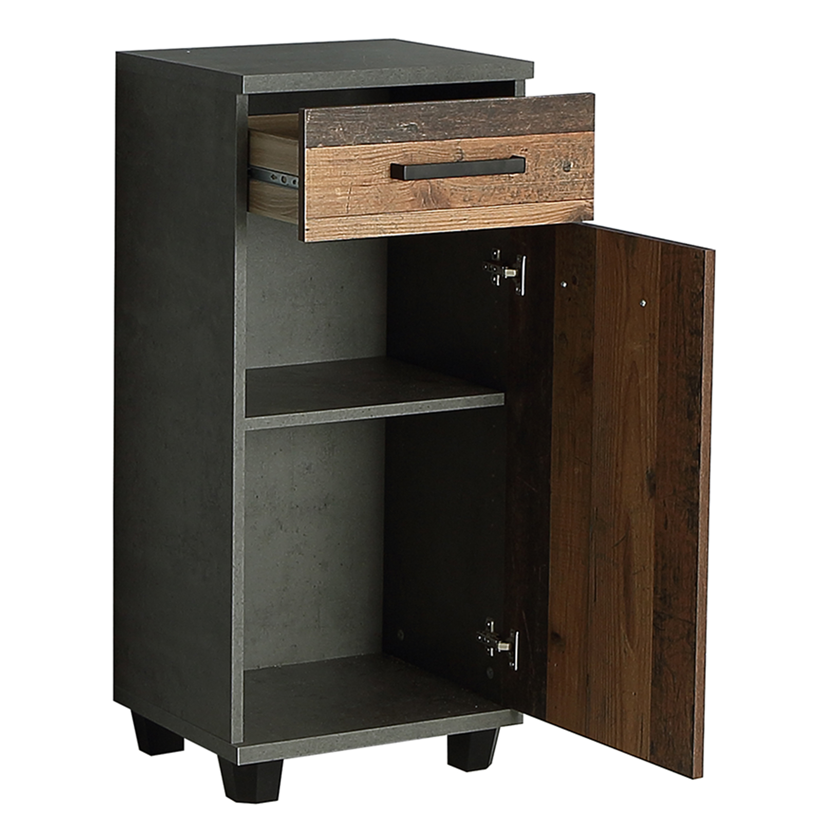Unterschrank - Old Wood Vintage - Beton - 40 cm