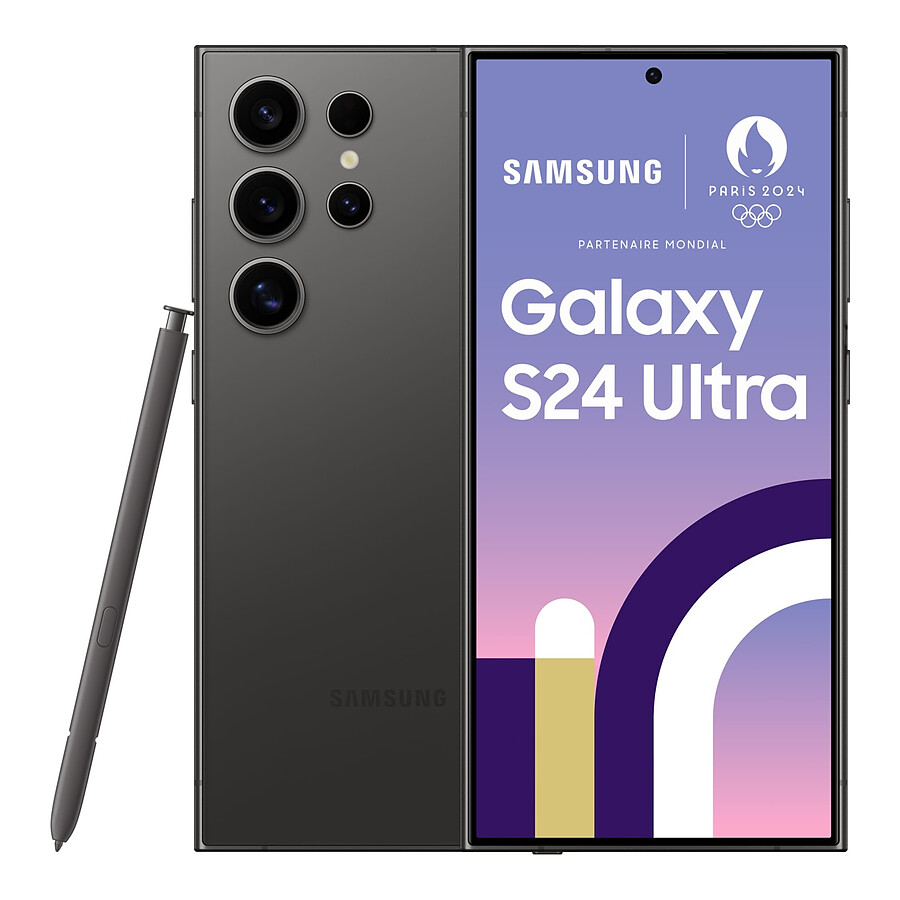 Samsung Galaxy S24 Ultra 5G (Noir) - 512 Go · Reconditionné