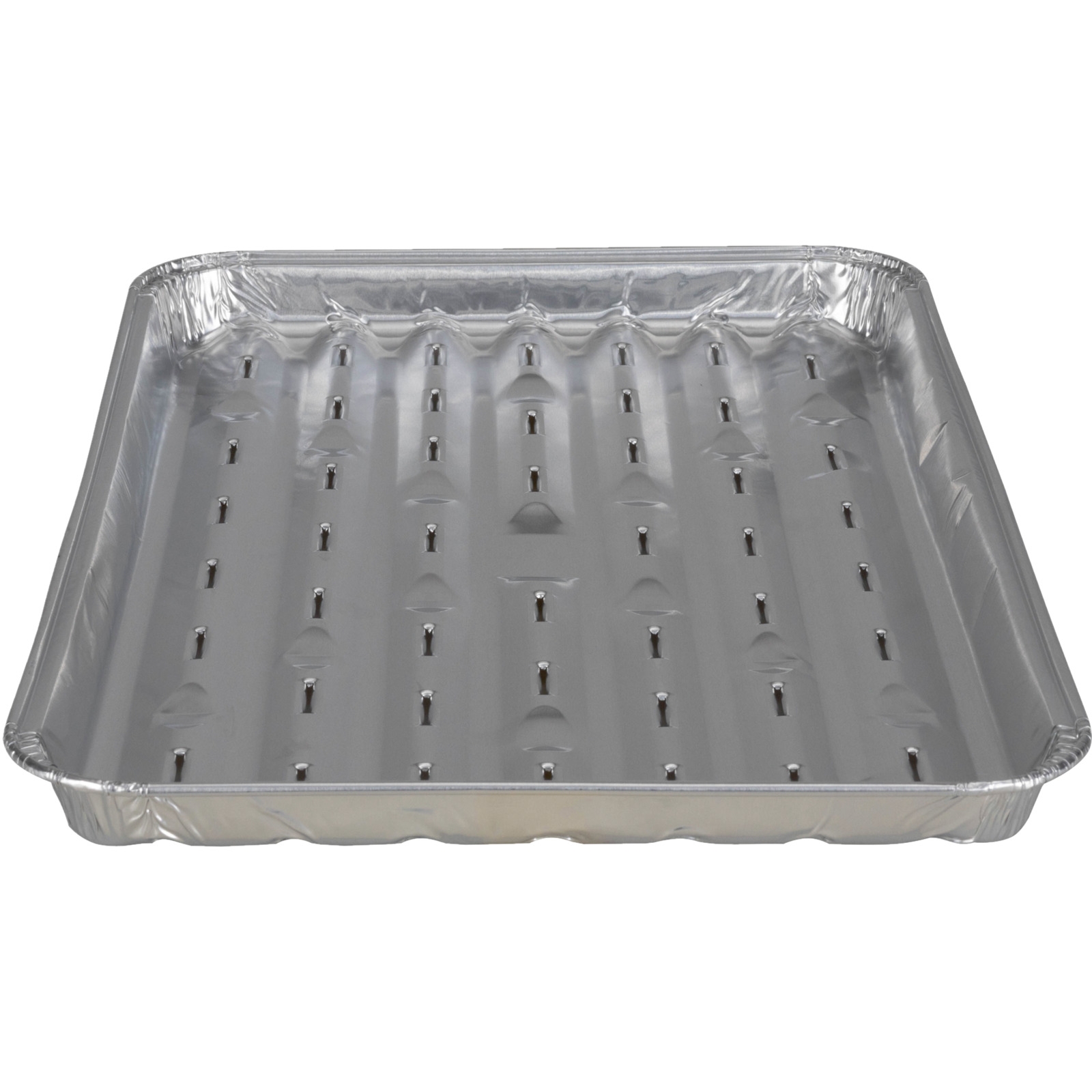 Alu-Grillplatte eckig, 34 x 23 cm