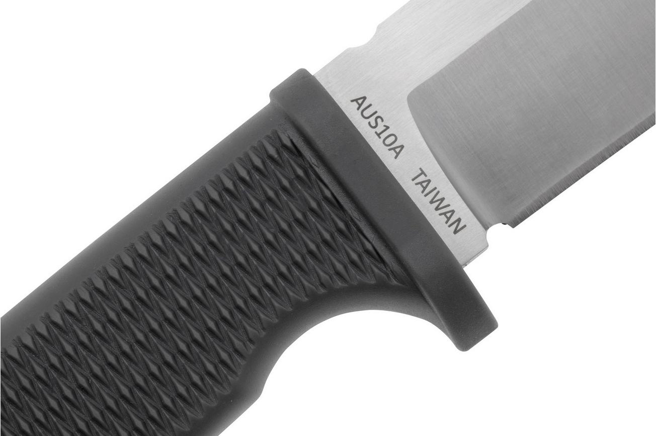 Demko Knives FreeReign AUS10A Drop Point FR-10A-GREY Grey Rubber, outdoormes