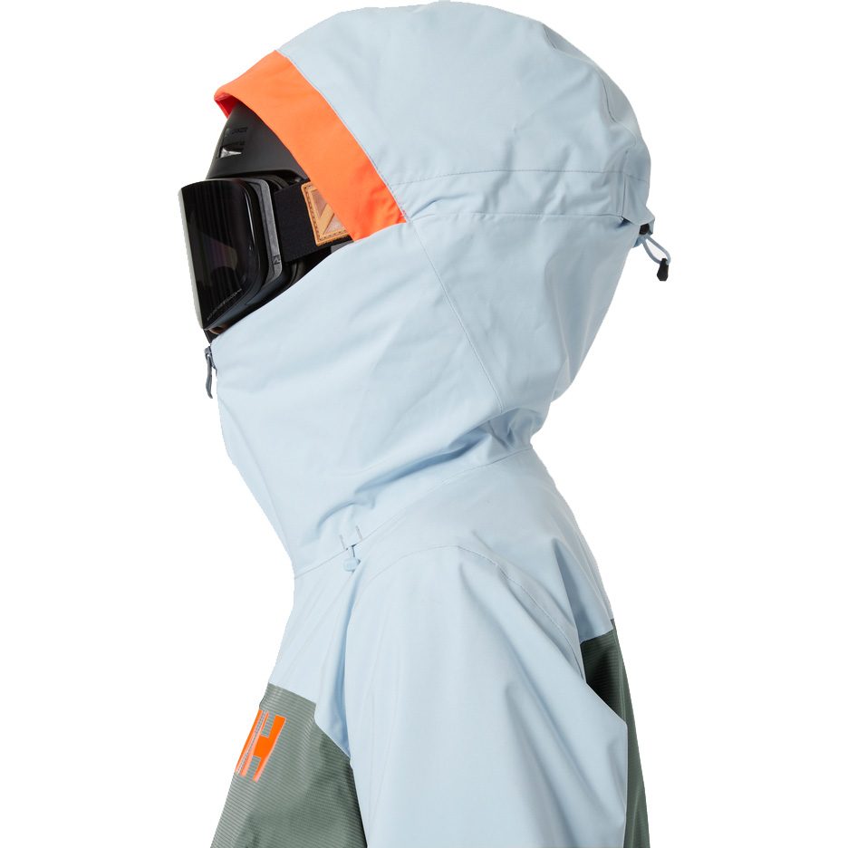 Helly Hansen Powchaser Lifaloft Skijacke Damen trooper