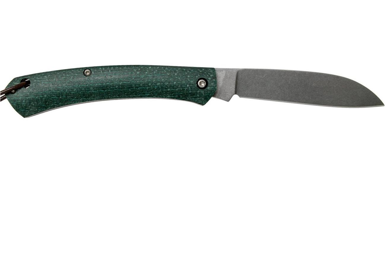 Fox Nauta FX-230MIG Green Micarta zakmes