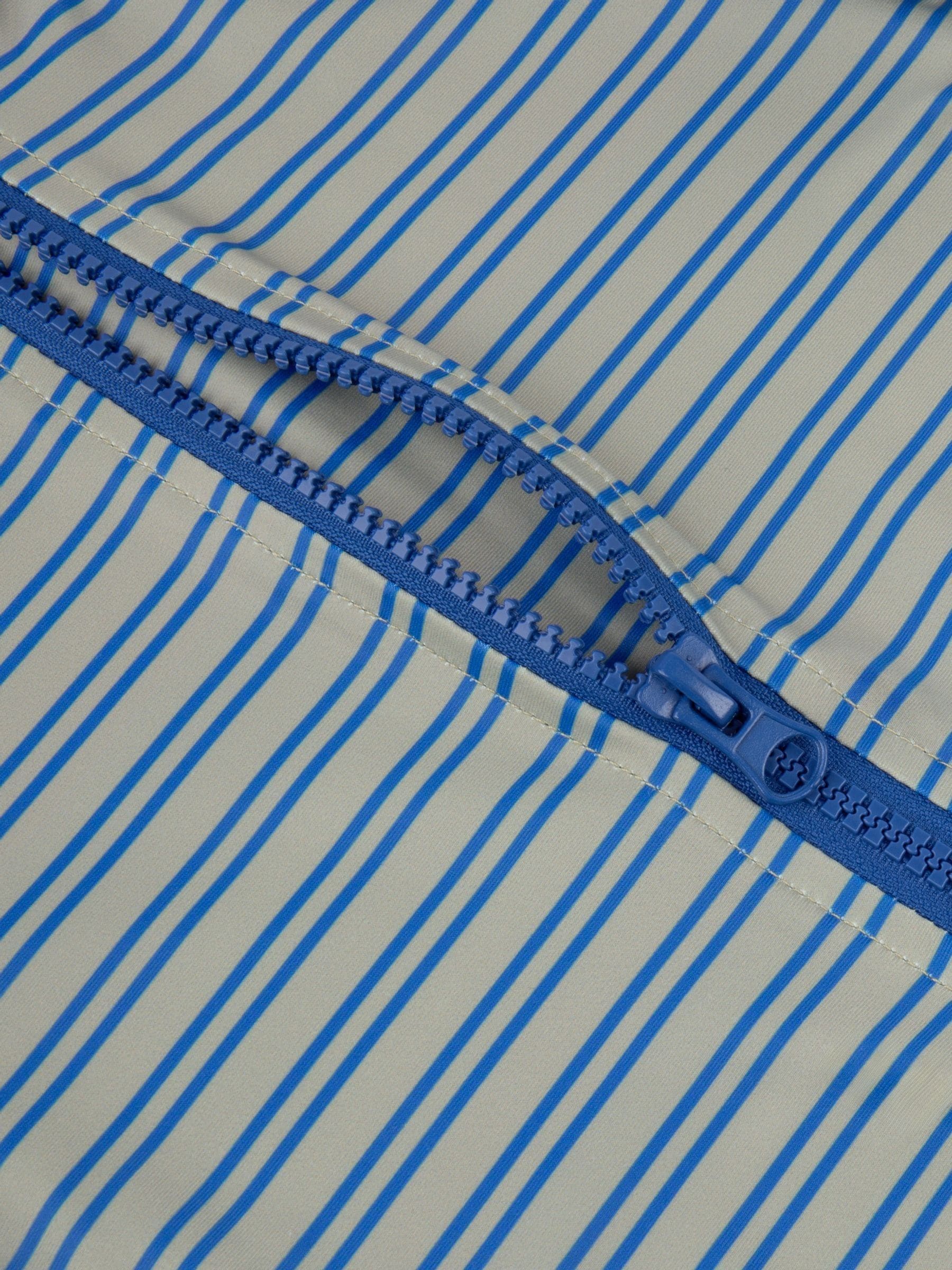 Blauw - KIDLY BY MORI 3/4 Sleeve Sunsafe Suit