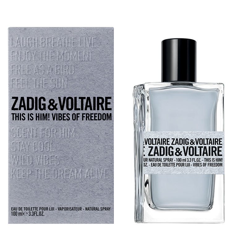 Zadig & Voltaire This Is Him! Vibes Of Freedom Eau De Toilette 100ml
