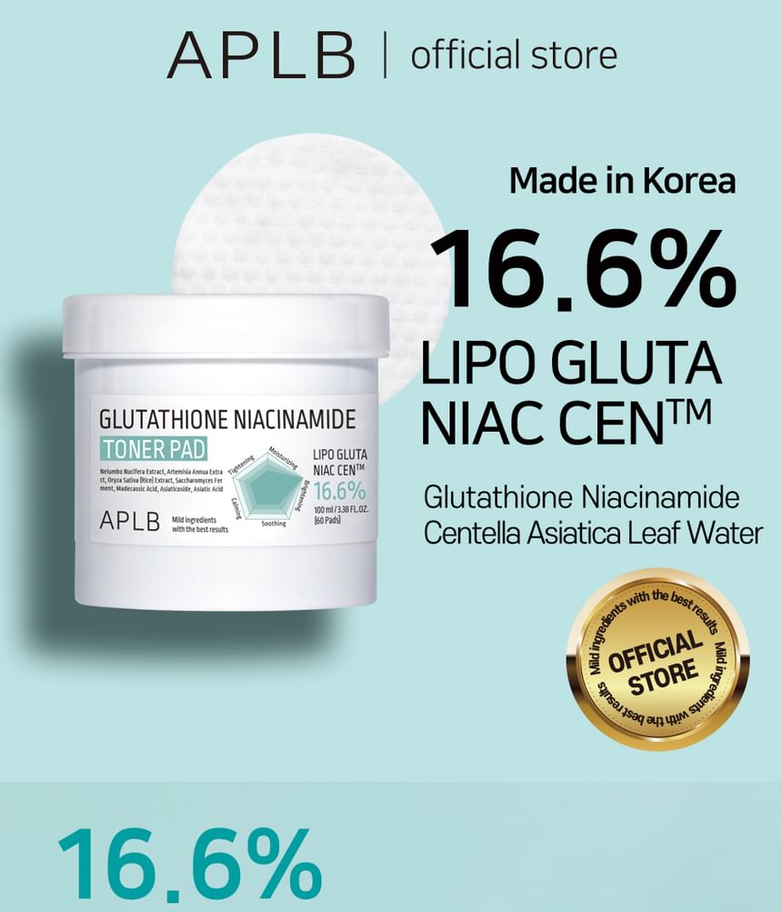 APLB - Glutathion Niacinamide Toner Pad