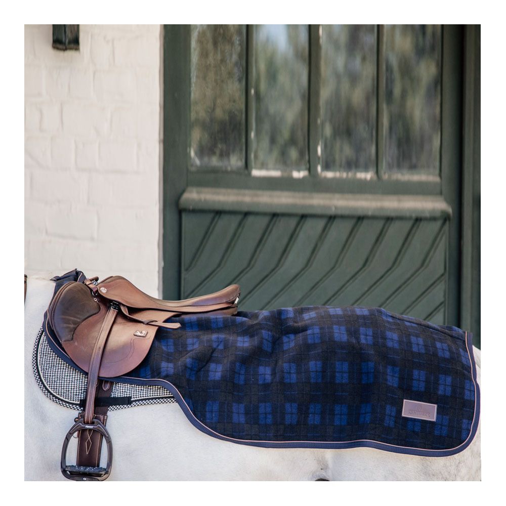 Kentucky HEAVY FLEECE - Couvre-reins check printing