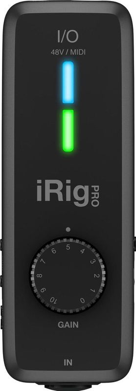 iRig Pro I/O - Audio- en MIDI-Interface - Compact - 24-Bit/96kHz