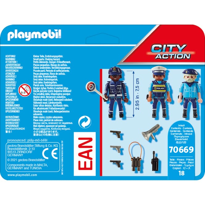 Playmobil® 70669 - Figurenset Polizei - Playmobil® City Action