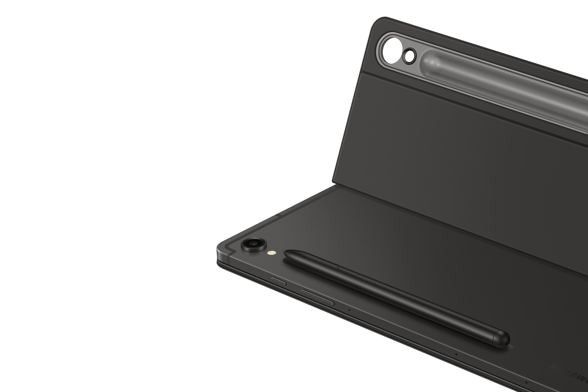 Samsung Tablet-Hülle »Book Cover Keyboard Slim für Galaxy Tab S9 | S9 FE | S10 FE« Tastatur Cover, Schutzhülle, Tablethülle, Case, Schutzcase, stossfest