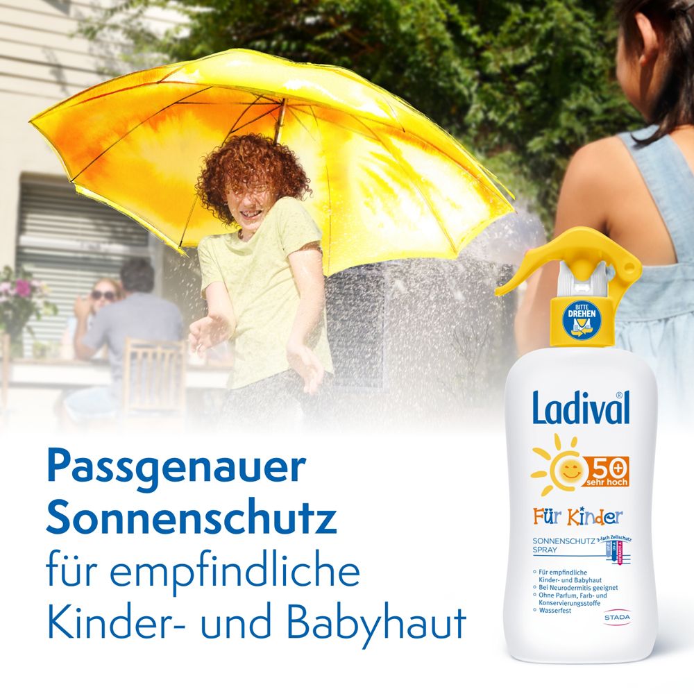 Ladival® Kinder Sonnenspray LSF 50+