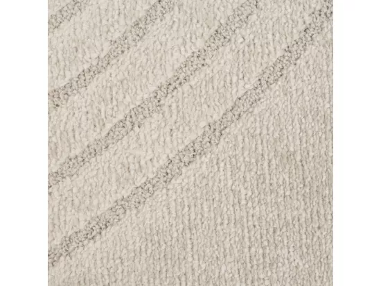 Tapis rond DEMILU ∅ 120 cm Beige Tapis facile d'entretien idéal pour la chambre