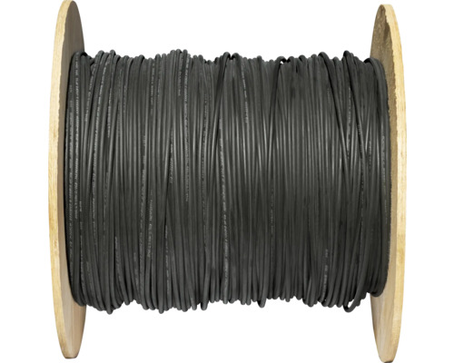 Zonnekabel H1Z2Z2-K 4 mm² zwart, per meter verkocht