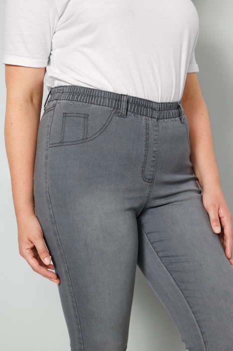 Jeggings, Elastikbund mit Gürtelschlaufen