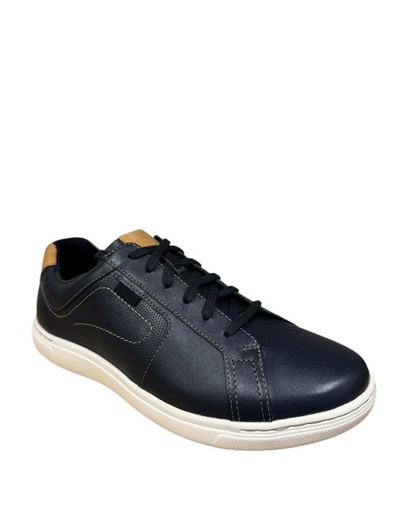 Clarks MAPSTONE LACE navy leather