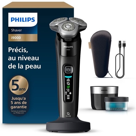 Rasoir électrique Philips X9000/30 Serie i9000 technologie SkinIQ
