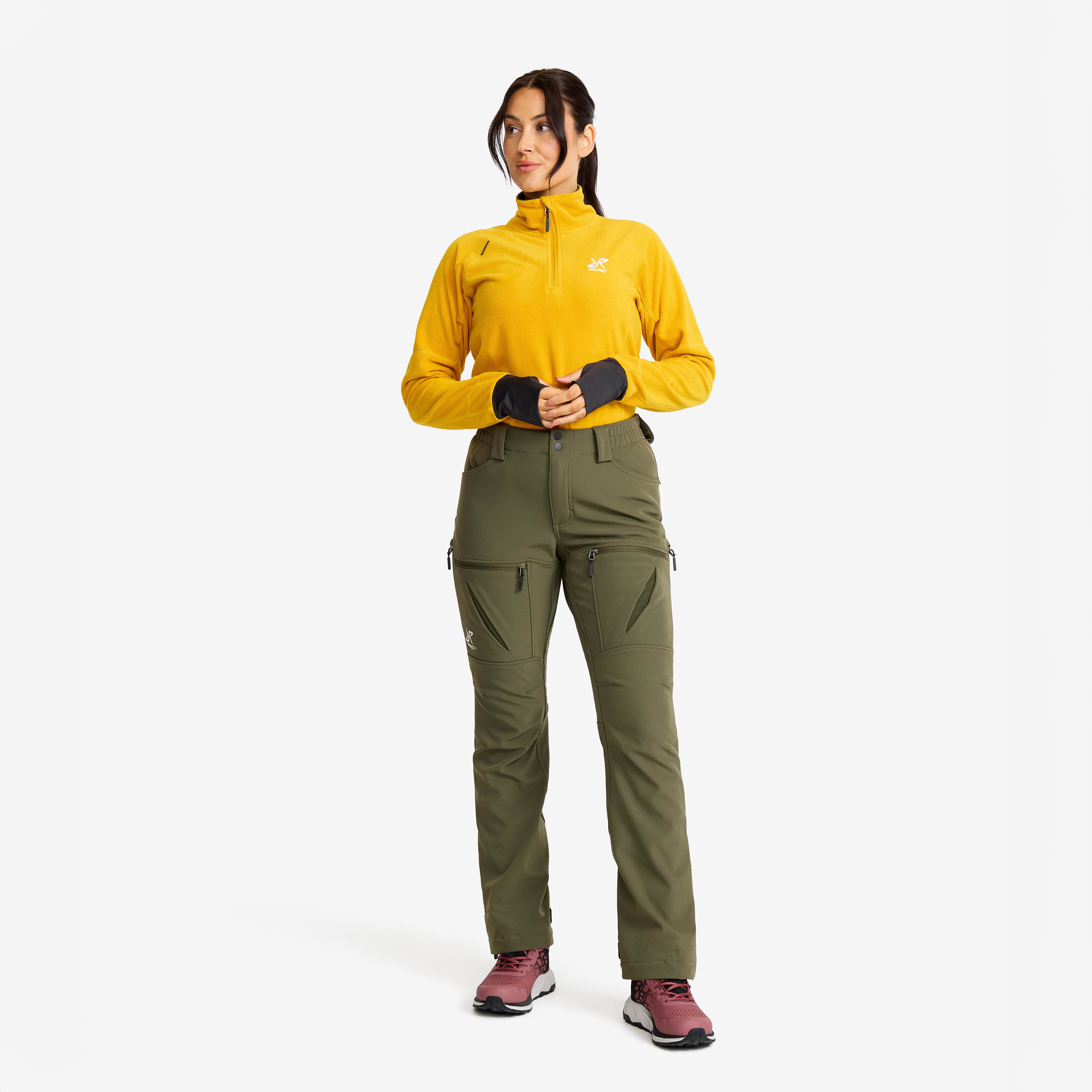 Hiball Softshell Pants Dame Grape Leaf