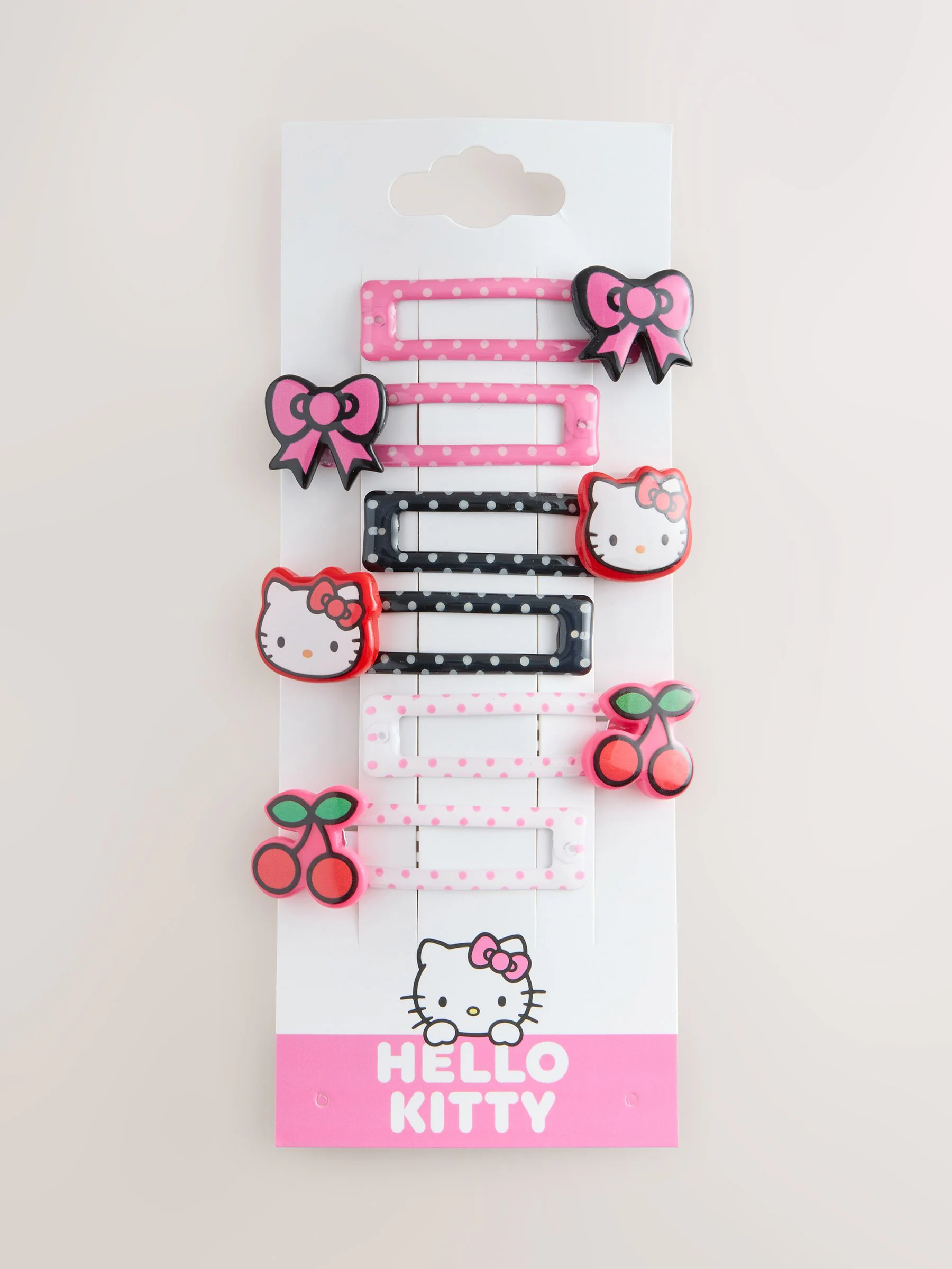 Roze - Hello Kitty Clips 6 Pack