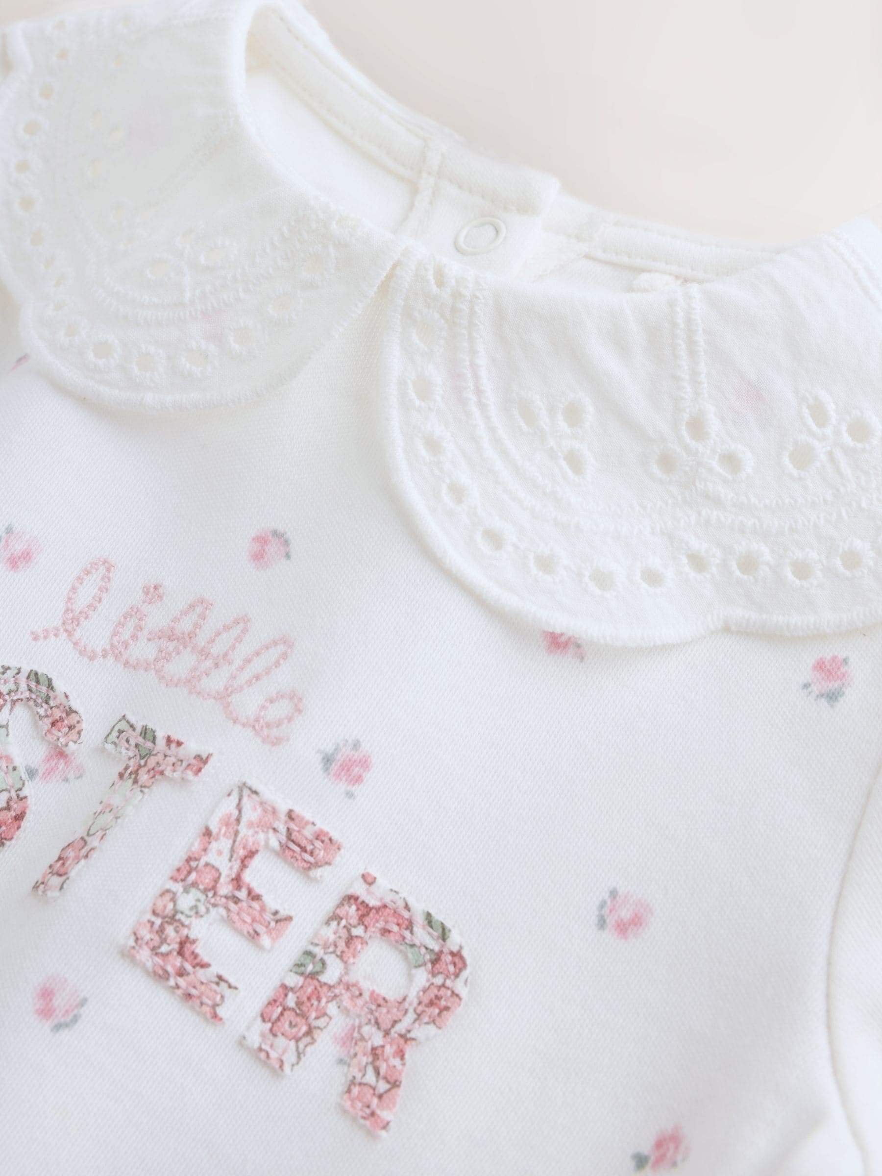 White Little Sister - Gezinspyjama voor baby's (0-2jr)