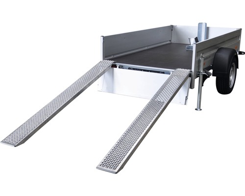 Humbaur Aluminium Laadbrug 2000 mm x 200 mm x 50 mm Verpakking = 2 stuks