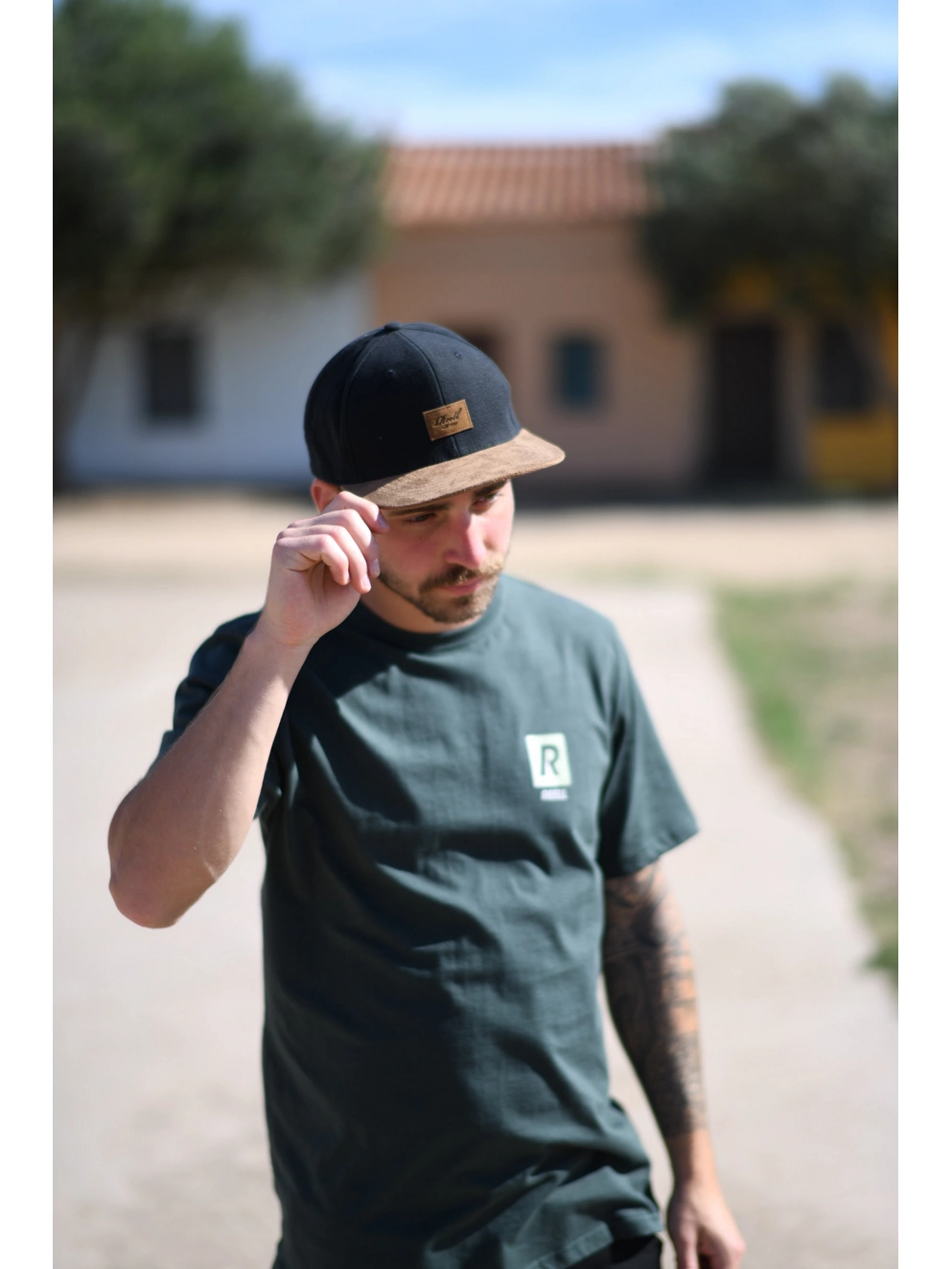 REELL Suede Cap black